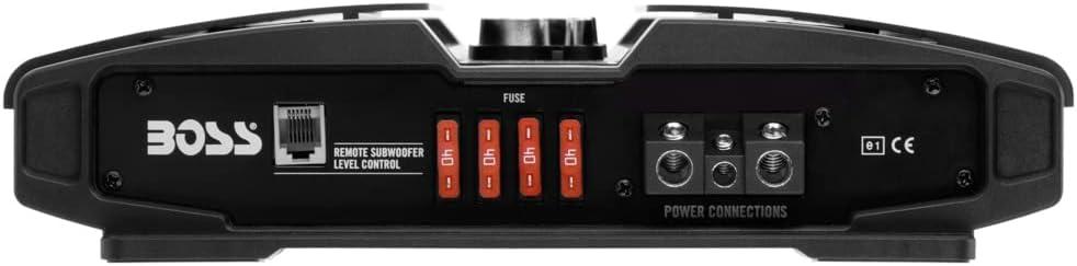 imageBOSS Audio Systems PD5000 Phantom 5000Watt 1 2 4 Ohm Stable Class D Monoblock Car Amplifier with Remote Subwoofer Control5000 Watt Class D