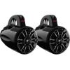 imageBOSS Audio 4quot 2 Way 400W Weatherproof Marine Grade Speaker Waketower 4 Pack