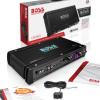 imageBOSS Audio OX3KD Onyx Model 3000 Watt High Output Monoblock Full Range Class D Amplifier with Variable Low Pass Crossover and Remote Control3000W Monoblock
