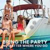 imageBOSS Audio Systems ASK902B6 Marine Boat 65 inch Speakers and 4 Channel Amplifier Package  500 High Output Bluetooth Remote Waterproof PouchAmp System  2 Speaker Package