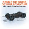 imageBOSS Audio Systems ATV654 ATV UTV Weatherproof Sound System  65 Inch Speakers 1 Inch Tweeters Builtin Amplifier Bluetooth