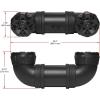 imageBOSS Audio Systems ATV65BRGB ATV UTV Weatherproof Sound System  65 Inch Speakers 1 Inch Tweeters Full Range Audio Builtin Amplifier Bluetooth MultiColor Illumination Hook Up To Stereo65 Speakers  Black