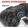 imageBOSS Audio Systems ATV65BRGB ATV UTV Weatherproof Sound System  65 Inch Speakers 1 Inch Tweeters Full Range Audio Builtin Amplifier Bluetooth MultiColor Illumination Hook Up To Stereo65 Speakers  Black