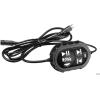 imageBOSS Audio Systems ATVB95LED ATV UTV Sound System  8 Inch Full Range Stereo Speakers 15 Inch Tweeters IPX5 Weatherproof Builtin Amplifier Bluetooth Remote Light Bar Storage Compartment8 Speakers  Black  LED Lightbar