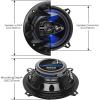 imageBOSS Audio Systems BE524 Rage Series 525 Inch Car Door Speakers  225 Watts Pair 4 Way Full Range Coaxial Tweeters Sold in Pairs Bocinas para Carro525 4Way
