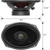 imageBOSS Audio Systems BHD14 Harley Davidson 6 x 9 Inch Saddlebag Speaker Kit  Fits Select 2014 Road Glide and Street Glide Motorcycles 300 Watts of Power Per Pair Full Range 2 Way Sold in Pairs