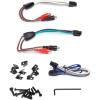 imageBOSS Audio Systems BHD3F Harley Davidson Bike Front Speakers Kit System  Fits Select 1998 Electra Road Glide and Street Glide Motorcycles 4 Channel Amplifier 65 Inch Full Range 300Watt Speakers