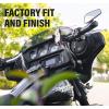 imageBOSS Audio Systems BHD3F Harley Davidson Bike Front Speakers Kit System  Fits Select 1998 Electra Road Glide and Street Glide Motorcycles 4 Channel Amplifier 65 Inch Full Range 300Watt Speakers