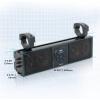 imageBOSS Audio Systems BRT36A ATV UTV Sound Bar  36 Inches Wide 4 Inch Speakers 1 Inch Tweeters Full Range IPX5 Weatherproof Bluetooth Builtin Amplifier USB Port Golf Cart CompatibleBar System
