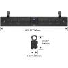 imageBOSS Audio Systems BRT36A ATV UTV Sound Bar  36 Inches Wide 4 Inch Speakers 1 Inch Tweeters Full Range IPX5 Weatherproof Bluetooth Builtin Amplifier USB Port Golf Cart CompatibleBRT36A Bar System