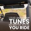 imageBOSS Audio Systems BRT36A ATV UTV Sound Bar  36 Inches Wide 4 Inch Speakers 1 Inch Tweeters Full Range IPX5 Weatherproof Bluetooth Builtin Amplifier USB Port Golf Cart CompatibleBRT36A Bar System
