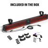 imageBOSS Audio Systems BRT37SLR ATV UTV Sound Bar  37 Inches Wide 3 inch Speakers 1 Inch Tweeters Full Range IPX5 Weatherproof Bluetooth Builtin Amp Multicolor Illumination Golf Cart Compatible