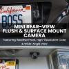 imageBOSS Audio Systems CAM21 Car Rearview Reverse Backup Camera  License Plate Mount 170 Wide Angle Rear View Low Light Friendly Cam For Truck
