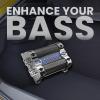 imageBOSS Audio Systems Cap18  18 Farad Car Capacitor For Energy Storage To Enhance Bass Demand From Audio System Audible Warning Tone For Reverse Polarity Voltage Overload Low Battery Voltage Led18 Farad