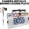 imageBOSS Audio Systems LPCB40 Reverse Rearview License Plate Backup Car Camera  170 Wide Angle Rear View Weatherproof Back Up Cam