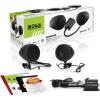 imageBOSS Audio Systems MC420B 3 Inch Motorcycle Speakers and Amplifier Audio Sound System  Class D Compact Amplifier Weatherproof Volume Control ATV UTV Compatible For Stereo Tweeters2 3 Black Speakers  Class D Amp