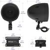 imageBOSS Audio Systems MC470B 3 Inch Motorcycle Full Range Speakers and Amplifier Sound System  Bluetooth 2 Channel Amplifier Weatherproof Volume Control ATV UTV Compatible4 3 Black Speakers  Class D Amp