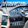 imageBOSS Audio Systems MCK632WB6 Bluetooth Car Stereo Receiver with USB Port 90W Dual Cone Speakers Color Illumination Weatherproofing Media Playback and Detachable Front PanelMCBK634B64