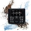 imageBOSS Audio Systems MGV520B Marine Gauge Receiver  Weatherproof 3 Inch LCD Builtin Amplifier Bluetooth Digital Media MP3 Player No CD Player USB Port AMFM RadioMGV520B Receiver