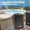 imageBOSS Audio Systems MR43B 200 Watt Per Pair 4 Inch Full Range 3 Way Weatherproof Marine Speakers Sold in Pairs4 3Way Black Box Speaker