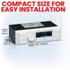 imageBOSS Audio Systems MR500UAB Marine Radio Receiver  Bluetooth Audio Streaming and HandsFree Calling USB Port Weatherproof Digital Media MP3 Player No CD Player AMFM Radio ReceiverMR500UAB Receiver