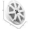 imageBOSS Audio Systems MR62W 65 inch Marine Boat Stereo Speakers  200 Watts per Pair Coaxial 2 Way Full Range 4 Ohms Weatherproof Sold in Pairs