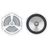 imageBOSS Audio Systems MR692W 6 x 9 inch Marine Stereo Boat Speakers  350 Watts Pair 2 Way Full Range Tweeters Coaxial Weatherproof Sold in Pairs75 White 400W MR752C