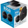 imageBOSS Audio Systems MRGB55W 525 Inch Marine Speakers  Weatherproof 150 Watts Per Pair 75 Watts Each MultiColor Illumination Full Range 2 Way Sold in Pairs525 Black 150W MR50B