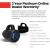 imageBOSS Audio Systems MRWT40RGB 4 Inch Marine Wake Tower Speakers  Full Range 2Way IPX5 Rated Multicolor Illumination Sold in Pairs4 inch Speakers RGB 400W