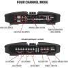 imageBOSS Audio Systems PF1800 4 Channel Car Amplifier  1800 Watts Full Range Class AB 24 Ohm Stable Mosfet Power Supply Bridgeable1800 Watt 4 Channel