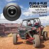 imageBOSS Audio Systems POLCAM OffRoad Front Or Reverse Rearview Backup Vehicle Camera  Compatible With Polaris RZR Ride Command ATV UTV Waterproof IPX6 Rated Low Light Visibility Wide Angle ViewCamera