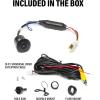 imageBOSS Audio Systems POLCAM OffRoad Front Or Reverse Rearview Backup Vehicle Camera  Compatible With Polaris RZR Ride Command ATV UTV Waterproof IPX6 Rated Low Light Visibility Wide Angle ViewCamera