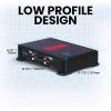 imageBOSS Audio Systems R1004 Riot Series 4 Channel Amplifier Car Audio  Class AB 400 High Output 28 Ohm Stable HighLow Level Inputs Full Range400W 4 Channel