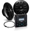 MGR450B + 2 Black Speakers