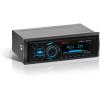 imageBOSS Audio Systems MR1308UABK Marine Boat Stereo  Single Din Bluetooth No CD DVD Player AMFM Radio Receiver Auxin USBBluetooth Receiver Black