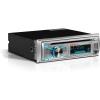imageBOSS Audio Systems MR500UABS Marine Boat Stereo  Single Din Bluetooth CD DVD Player AMFM Radio Receiver USBSilver