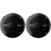 imageBOSS Audio Systems MR60B 65 Inch Marine Speakers  Weatherproof 200 Watts of Power Per Pair 100 Watts Each Full Range 2 Way Sold In Pairs65 200 Watts Black