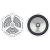 imageBOSS Audio Systems MR692W 6 x 9 inch Marine Stereo Boat Speakers  350 Watts Pair 2 Way Full Range Tweeters Coaxial Weatherproof Sold in Pairs75 White 400W MR752C