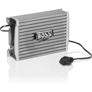 imageBOSS Audio Systems AR2000M Monoblock Car Amplifier  2000 High Output HighLow Level Inputs LowPass Crossover Hook Up to Subwoofer for BassClass AB Monoblock 1500W