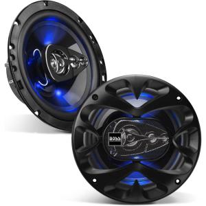 imageBOSS Audio Systems BE524 Rage Series 525 Inch Car Door Speakers  225 Watts Pair 4 Way Full Range Coaxial Tweeters Sold in Pairs Bocinas para Carro65 4Way