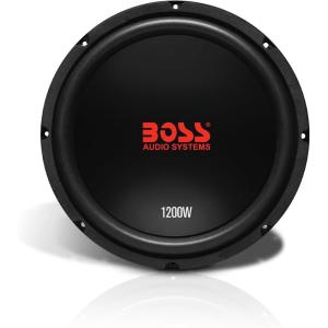 imageBOSS Audio Systems CXX124DVC Chaos Exxtreme Series 12 Inch Car Subwoofer  1200 Watts Max Dual 4 Ohm Voice Coil Sold Individually Hook Up to Amp