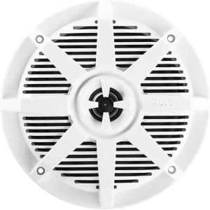 imageBOSS Audio Systems MR62W 65 inch Marine Boat Stereo Speakers  200 Watts per Pair Coaxial 2 Way Full Range 4 Ohms Weatherproof Sold in Pairs