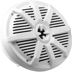imageBOSS Audio Systems MR692W 6 x 9 inch Marine Stereo Boat Speakers  350 Watts Pair 2 Way Full Range Tweeters Coaxial Weatherproof Sold in Pairs6x9 White 350W MR692W