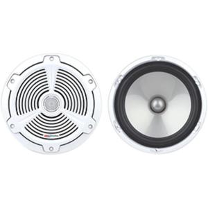 imageBOSS Audio Systems MR692W 6 x 9 inch Marine Stereo Boat Speakers  350 Watts Pair 2 Way Full Range Tweeters Coaxial Weatherproof Sold in Pairs75 White 400W MR752C