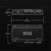 imageBOSS Audio Systems OX4400 4 Channel Class AB Car Amplifier  1600 High Output LowHigh Level Inputs Low Pass Crossover Add Bass to Your Subwoofer1600W 4Channel