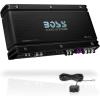 imageBOSS Audio Systems OX4400 4 Channel Class AB Car Amplifier  1600 High Output LowHigh Level Inputs Low Pass Crossover Add Bass to Your Subwoofer3000W Monoblock