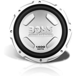 imageBOSS Audio Systems CX122 Chaos Exxtreme Series 12 Inch Car Subwoofer  1400 Watts Max Single 4 Ohm Voice Coil Hook Up to Amp