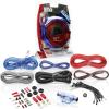 imageBOSS Audio Systems KIT10 4 Gauge Amplifier Installation Wiring Kit  A Car Helps You Make Connections and Brings Power to Your Radio Subwoofers Speakers4 Gauge