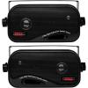 imageBOSS Audio Systems AVA6200 3 Inch Enclosed Box Stereo Speakers  200 Watts per pair 3 Way Full Range Indoor Outdoor Marine Sold in Pairs