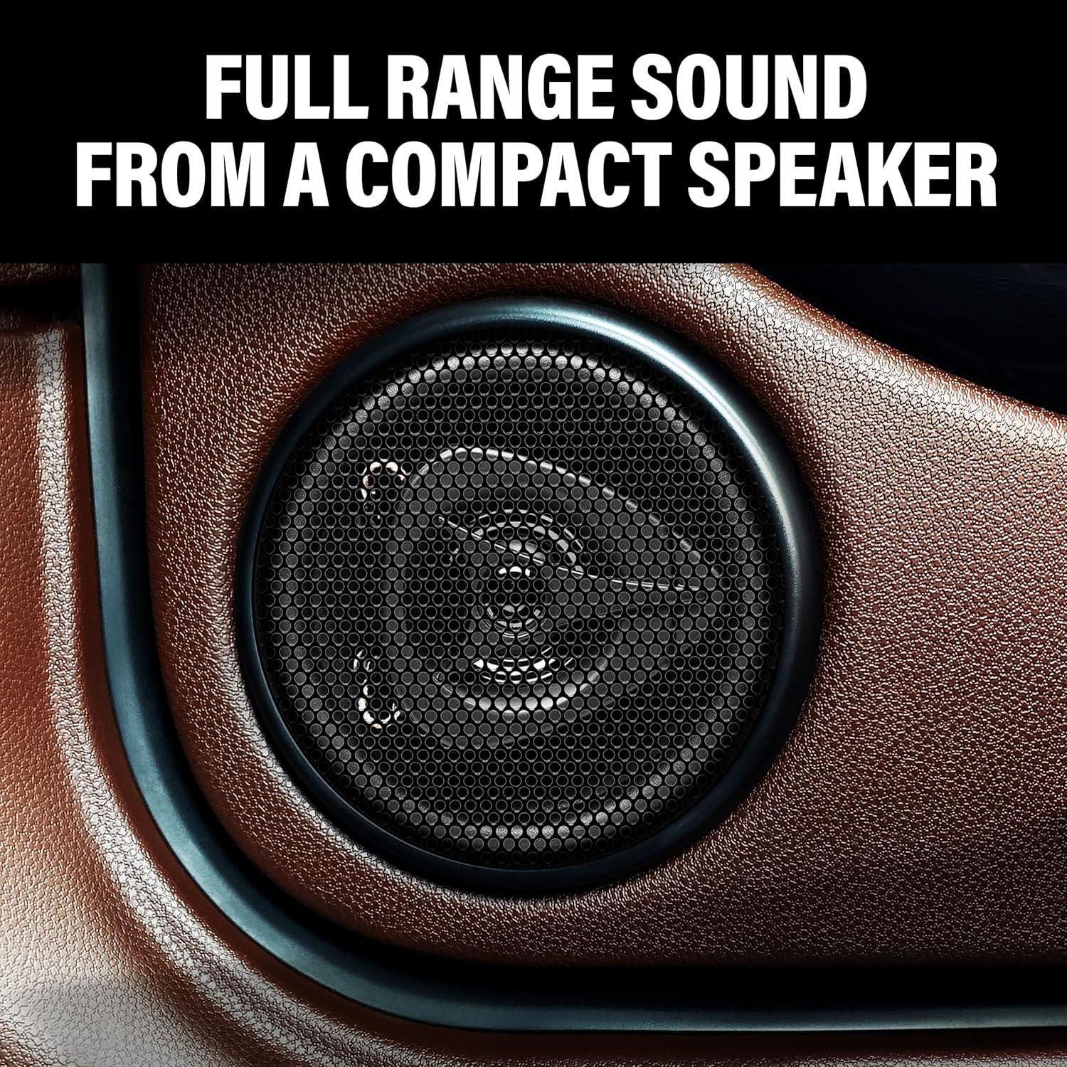 imageBOSS Audio Systems CH3220 35 Inch Car Door Speakers  140 Watts Max per pair Coaxial 2 Way Full Range 4 Ohms Sold in Pairs Bocinas Para Carro35 Black